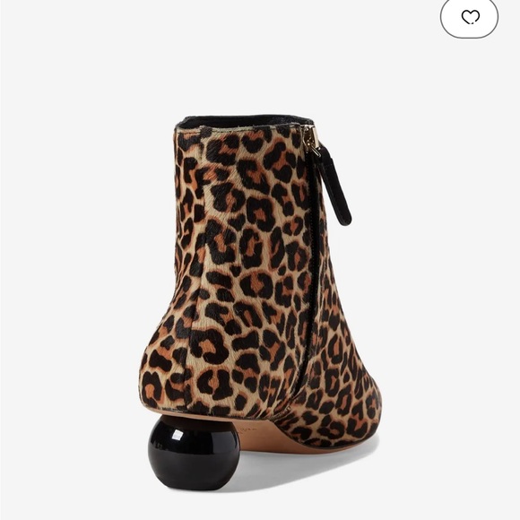 Kate Spade Sydney Lovely Leopard Ankle Boots MSRP $298 Size 11 New - Picture 4 of 12